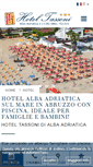 Mobile Screenshot of hoteltassoni.it
