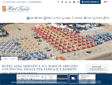 Tablet Screenshot of hoteltassoni.it